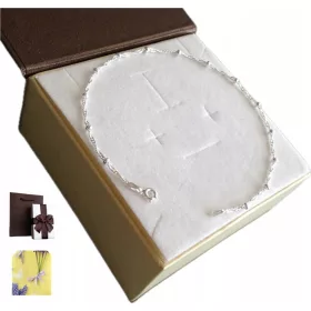    FEINES Damenarmband aus 925er Silber mit Kugeln (als GESCHENK)