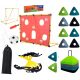  Gymnastiksport-Animationsset Kindergartenschule 14 Elemente + Fußballtorgenauigkeit Trainingsmattenball