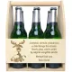  Bierkiste Geschenk Weihnachtsmann Gravur