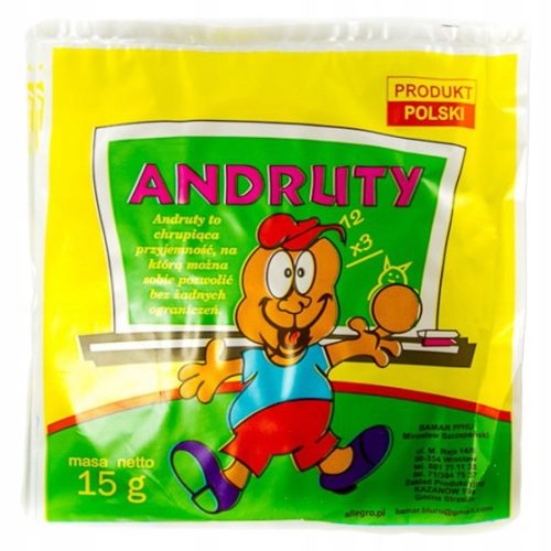 100 Stück Bamar Andruty - Knusprige und natürliche Oblaten, 11g pro Stück