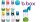  B.Box Ocean Breeze Tritan-Flasche mit Strohhalm, 450 ml