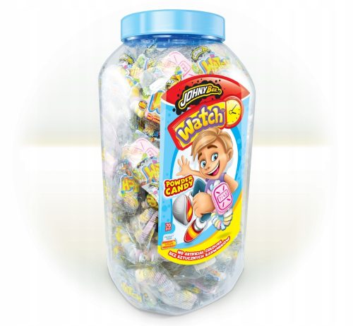 Johny Bee Watch Zuckeruhren - 70 Stück Zuckerwaren in Uhrenform, 980g