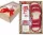  Geschenkset in einer Box Teepantoffeln für Mama Super Mama *35-41*