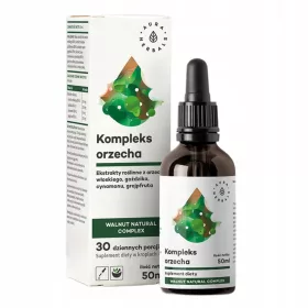 AURA HERBALS Komplex Orzecha - Nuss und Wermut Tropfen 50 ml