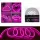  LED-Leuchtreklame 2 Meter DIY - Dekoration selbst gestalten - rosa