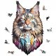 WOOD YOU Puzzle BIS ZU 150 Teile HOLZPUZZLE SCHWIERIG Maine Coon Katze 150 Teile 5906233044093