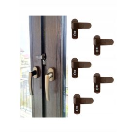    Kindersichere Fenstersicherung, Stahl, stabil, einfach zu montieren