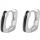  Minimalistische geometrische Herrenohrringe, S925 Silber