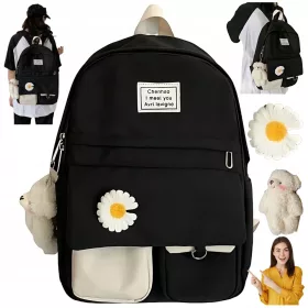    Schulrucksack mit mehreren Fächern (Sonstiges) YX Rosatöne 0 l