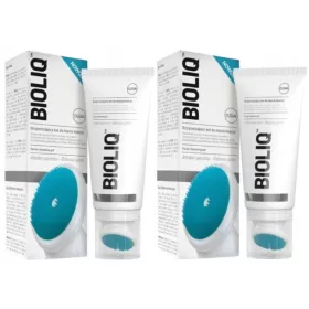   Bioliq Clean Reinigungsgel für das Gesicht mit Babassuöl und weicher Silikonbürste - 2 x 125 ml