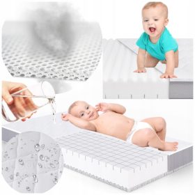    Matratze Manufaktura Matratzen Kindermatratze 120x60 mit Schoner, mittelhart 120 x 60 x 11 cm