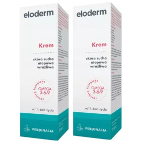  Eloderm2 Feuchtigkeitscreme für trockene und empfindliche Haut 2 x 75 ml