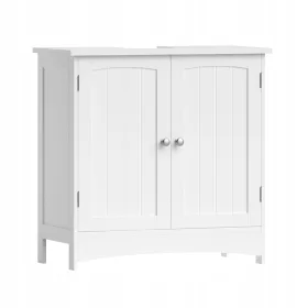  Vasagle BBC01WT Waschbeckenunterschrank weiß 30x60x60 cm