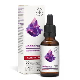   Aura Herbals Jodadrop - Bioaktive Jodquelle, 30 ml für Schilddrüsenunterstützung