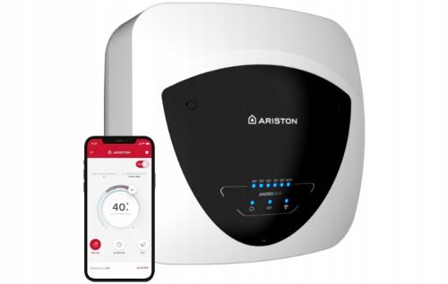 Ariston Andris Elite Wifi 15 Elektroheizung über dem Waschbecken