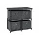  Gockowiak Kleiderschrank 5902340317877 55 x 55 x 30,5 cm Grautöne