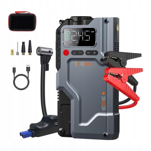  POWERBANK BOOSTER Startgerät mit 150PSI Luftkompressor