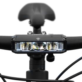    Leistungsstarke Lampe FAHRRAD-Taschenlampe Halogenlicht 3 x LED vorne 1200 lm