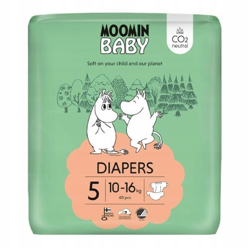  Muumi Mumin Babywindeln Größe 5 40 Stk.