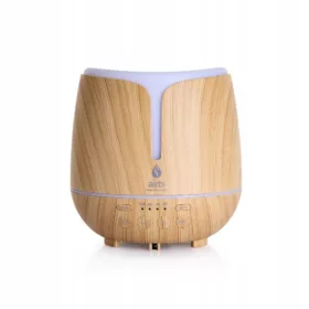   Airbi SONIC Ultraschall-Duftdiffusor und Luftbefeuchter 2 in 1 in hellem Holz