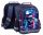  Derform-Schulrucksack mit mehreren Fächern Lilatöne, Blautöne, Rosatöne, Mehrfarbig 18 l