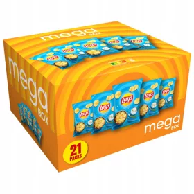   Lay's Chips mit Kräuterfrischkäsegeschmack, 130g - 21er Pack