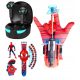  SPIDER MAN WEB LAUNCHER HANDSCHUH 3 DARTS LEUCHTENDE MASKE