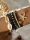  MUSCHEL-SCHMUCK-SET GOLD SCHWARZE PERLEN-ARMBÄNDER