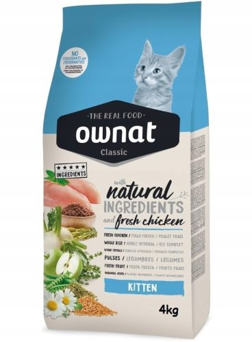  Ownat Trockenfutter Huhn 4 kg