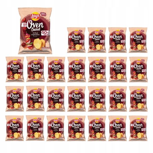 Lay's Oven Baked Grillgemüse Geschmack 110g - 26er Pack