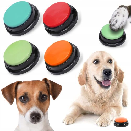  Lernspielzeug für einen Hund ZWIERZOPASJA Satz Kommunikationsknöpfe für einen Hund Zwierzopasja 4-tlg.