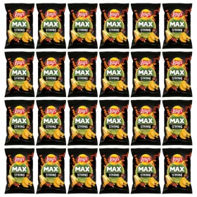   24er Pack Lay's Max Strong Chips mit Käse- und Cayennepfeffer-Geschmack, 120 g