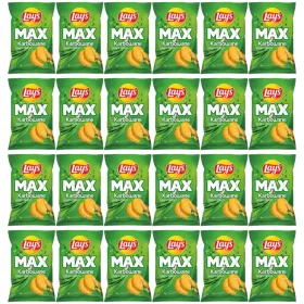  24x Lay's Max Karbowane Chips mit Grüner Zwiebelgeschmack 120g