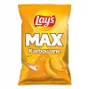 Einzelbeutel Lay’s Max geriffelte Salzchips, 120 g; Karton enthält 24 Beutel