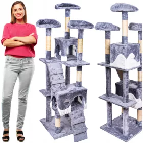  GROSSER HOHER KATZENKRATZER 170 CM TURM FÜR KATZENHAUS XXL