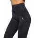  Yasmine Carpatree Marble Damen-Sportleggings mit hoher Taille, M, Schwarz