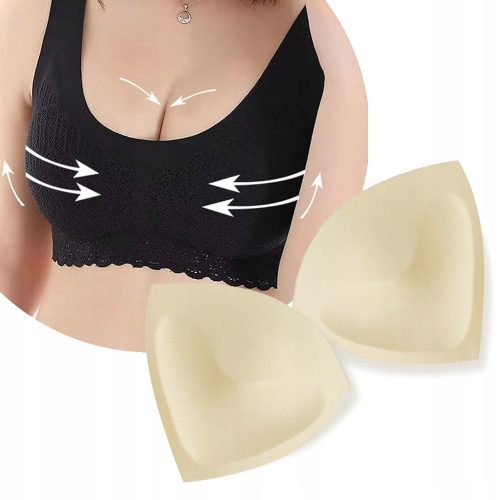  BH-PADS HOCHDRÜCKEN, BIKINI-SCHWAMM, DIE BRUST NACH INNEN ZIEHEN UND HEBEN