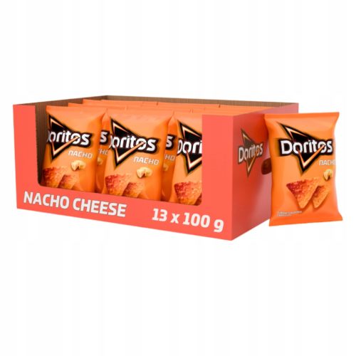 13x Doritos Nacho Cheese Maischips - Knusprig und Käsig