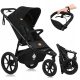  Multifunktionaler 2-in-1-Laufkinderwagen mit 3 großen Rädern Lionelo Azura