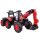  TRAKTOR, BATTERIEBAGGER + ANHÄNGER, FERNBEDIENUNG /HT9158