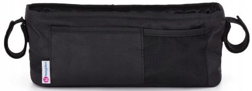  Taschen-Kinderwagen-Organizer, schwarz PETITE&MARS