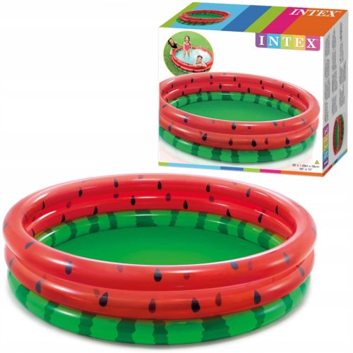  Intex runder aufblasbarer Pool 168 x 168 cm
