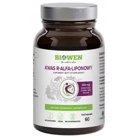   Biowen R-Alpha-Liponsäure - 60 Kapseln für antioxidativen Schutz und Immununterstützung