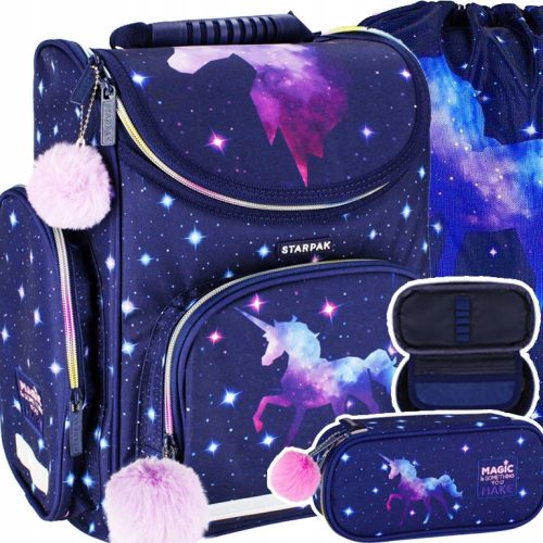  Schultasche mit mehreren Fächern 15l Starpak + 2 weitere Produkte