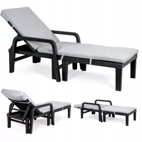    SAPPHIRE VITO Garten-Schreibtischstuhl-Kissen, 190 x 60 cm, dicke Strandmatratze