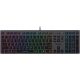  SLIM A4Tech FX60H HUB USB-Tastatur mit Hintergrundbeleuchtung und RGB-Hintergrundbeleuchtung