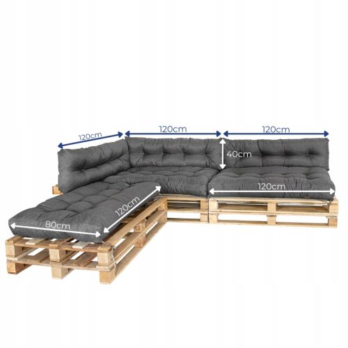 Palettenkissen 3L+3M