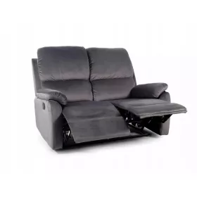  Signalsofa Klappsofas 138 x 94 cm, Samt, Grautöne
