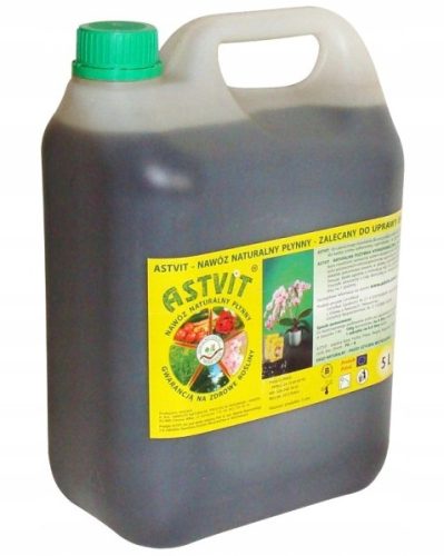 ASTVIT Bio Dünger 5L - Chemiefreier Universalnährstoff für Pflanzen