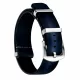  NATO-Lederarmband 20 mm, Marineblau